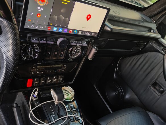 1998 Mercedes-Benz G-Класс 500 II (W463), чёрный, 2800000 рублей - вид 8