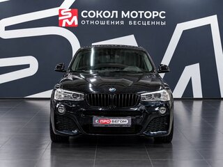 2017 BMW X4 20i I (F26), чёрный, 3049900 рублей, вид 3
