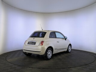 2010 Fiat 500 II, белый, 750000 рублей, вид 5