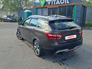 2019 Lada (ВАЗ) Vesta SW Cross I, коричневый, 1050000 рублей, вид 4