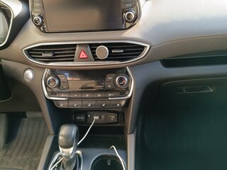 2020 Hyundai Santa Fe IV, серый, 3100000 рублей, вид 4