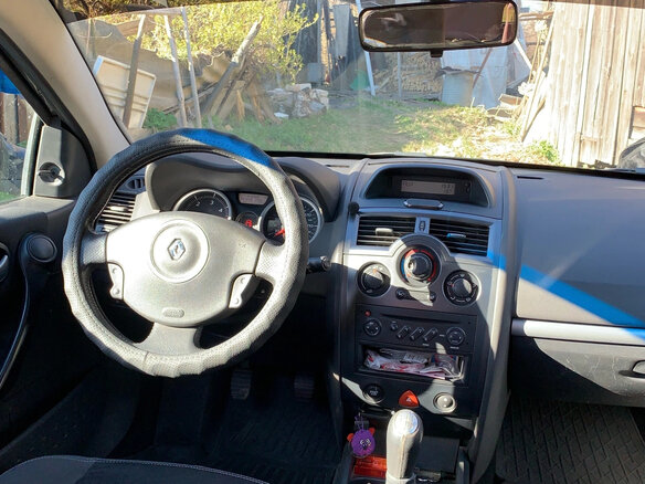 2009 Renault Megane II Рестайлинг, серый, 580000 рублей - вид 10