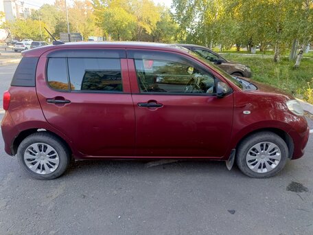 2017 Toyota Passo III, красный, 495000 рублей, вид 3