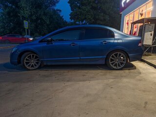 2008 Honda Civic VIII Рестайлинг, синий, 900000 рублей, вид 5