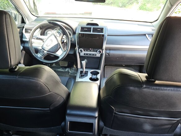 2013 Toyota Camry US Market VII (XV50), белый, 1700000 рублей - вид 6