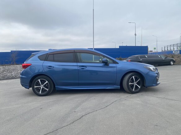 2018 Subaru Impreza V, синий, 1250000 рублей - вид 4