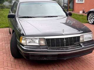1991 Lincoln Continental VIII, чёрный, 469000 рублей, вид 4