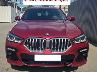 2020 BMW X6 30d III (G06), красный, 10800000 рублей, вид 1