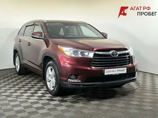 2014 Toyota Highlander III (XU50), красный, 2750000 рублей, вид 3