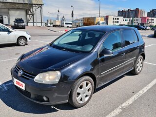 2008 Volkswagen Golf V, чёрный, 430000 рублей, вид 1
