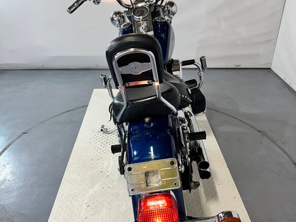 1999 Harley-Davidson Fat Boy, синий, 780000 рублей - вид 2