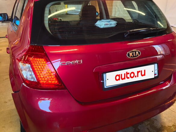 2010 Kia Ceed I Рестайлинг, красный, 510000 рублей - вид 4