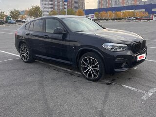 2019 BMW X4 20d II (G02), чёрный, 4490000 рублей, вид 2
