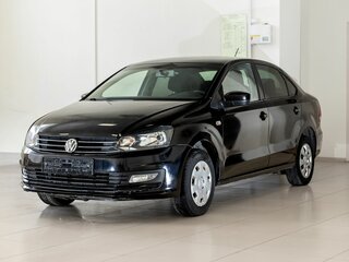 2016 Volkswagen Polo V Рестайлинг, чёрный, 700000 рублей, вид 3