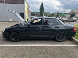 2011 Lada (ВАЗ) Priora I, чёрный, 300000 рублей, вид 5