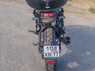 2023 Benelli Leoncino 500 Trail, красный, 460000 рублей, вид 4