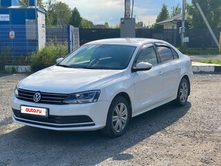 2015 Volkswagen Jetta VI Рестайлинг, белый, 690000 рублей, вид 1