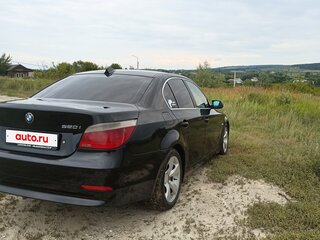 2003 BMW 5 серии 520i V (E60/E61), чёрный, 780000 рублей, вид 3