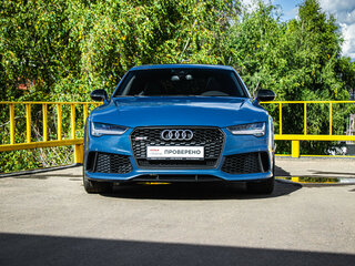 2016 Audi RS 7 Sportback performance I (4G) Рестайлинг, синий, 3710000 рублей, вид 2