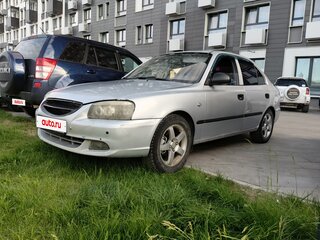 2007 Hyundai Accent ТагАЗ II, серебристый, 250000 рублей, вид 2