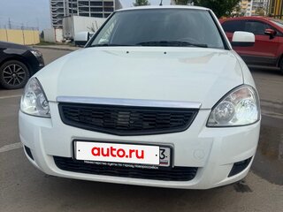 2014 Lada (ВАЗ) Priora I Рестайлинг, белый, 490000 рублей, вид 2