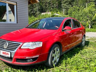2010 Volkswagen Passat B6, красный, 460000 рублей, вид 1