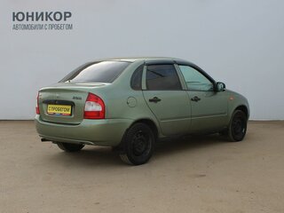 2008 Lada (ВАЗ) Kalina I, зелёный, 169000 рублей, вид 5
