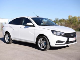 2016 Lada (ВАЗ) Vesta I, белый, 748810 рублей, вид 3