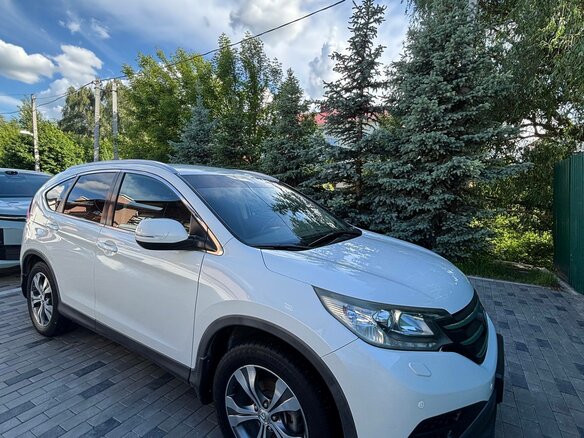 2013 Honda CR-V IV, белый, 1800000 рублей - вид 3