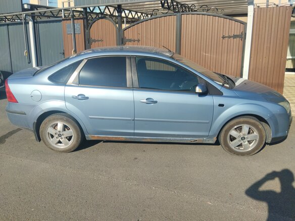 2007 Ford Focus II, голубой, 300000 рублей - вид 1