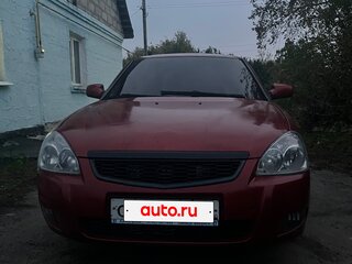 2008 Lada (ВАЗ) Priora I, красный, 220000 рублей, вид 4