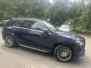 2020 Mercedes-Benz GLE 400 d II (V167), синий, 6800000 рублей, вид 5