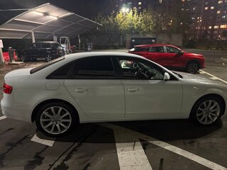 2015 Audi A4 IV (B8) Рестайлинг, белый, 1400000 рублей, вид 4
