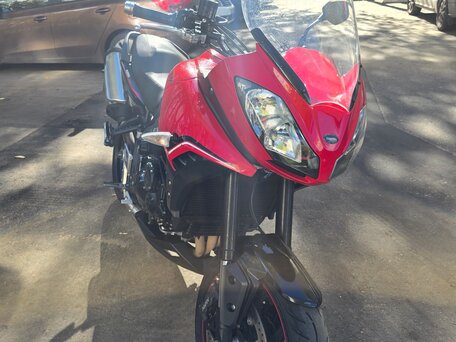 2013 Triumph Tiger 1050, красный, 660000 рублей, вид 3
