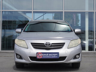 2009 Toyota Corolla X (E140, E150), серебристый, 594000 рублей, вид 2