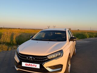 2024 Lada (ВАЗ) Vesta SW I Рестайлинг (NG), белый, 1375000 рублей, вид 3