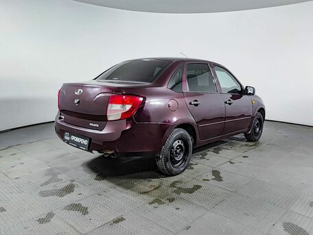 2013 Lada (ВАЗ) Granta I, красный, 205000 рублей, вид 5