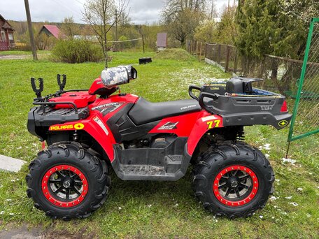 2007 Polaris Sportsman 500, красный, 505000 рублей, вид 3