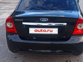 2008 Ford Focus II Рестайлинг, чёрный, 450000 рублей, вид 4