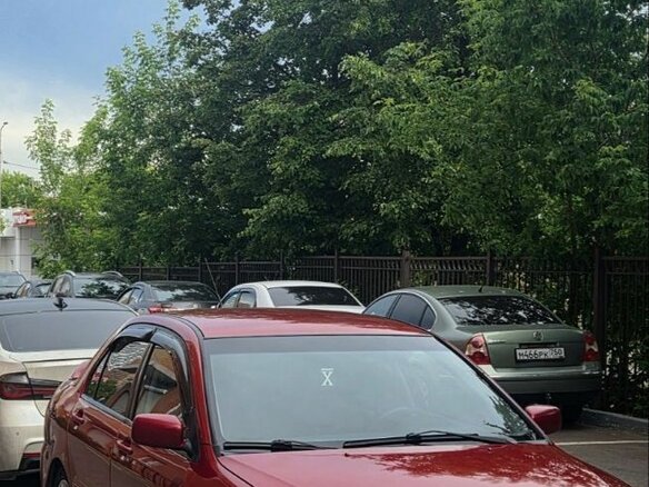 2006 Mitsubishi Lancer IX Рестайлинг, красный, 510000 рублей