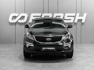 2014 Kia Sportage III Рестайлинг, чёрный, 1579000 рублей, вид 3