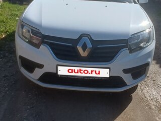 2020 Renault Logan II Рестайлинг, белый, 710000 рублей, вид 4