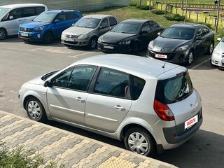 2007 Renault Scenic II Рестайлинг, серый, 300000 рублей, вид 4
