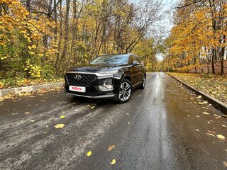 2020 Hyundai Santa Fe IV, чёрный, 3500000 рублей, вид 1