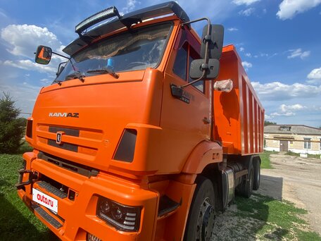2017 КамАЗ 6520, оранжевый, 2950000 рублей, вид 2