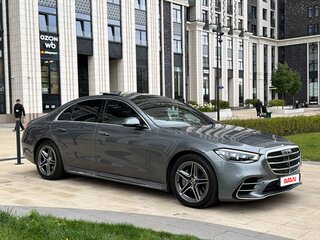 2021 Mercedes-Benz S-Класс 400 d 4MATIC VII (W223), серый, 7100000 рублей, вид 2