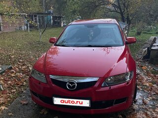 2006 Mazda 6 I (GG) Рестайлинг, красный, 800000 рублей, вид 1