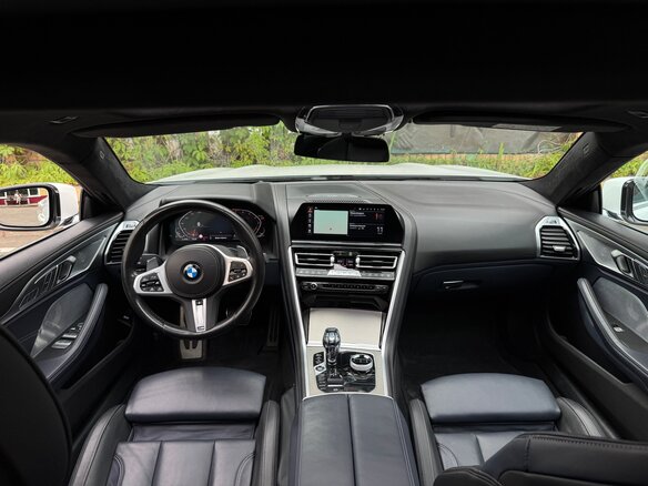 2022 BMW 8 серии Gran Coupe 840i xDrive II (G14/G15/G16), белый, 9500000 рублей - вид 14