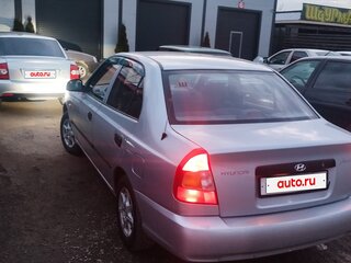 2007 Hyundai Accent ТагАЗ II, серебристый, 450000 рублей, вид 4