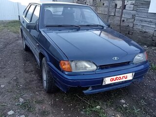 2007 Lada (ВАЗ) 2114, синий, 70000 рублей, вид 4